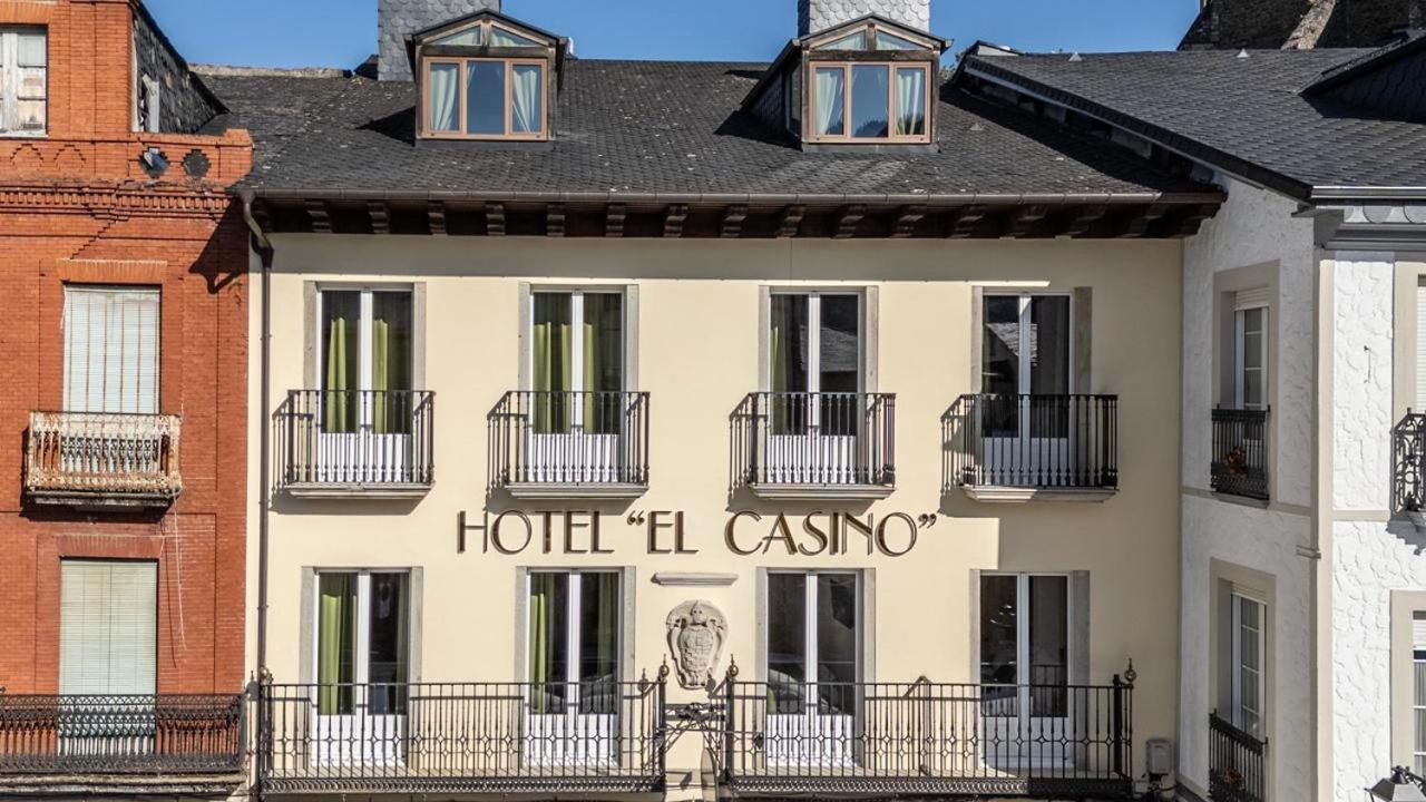 Hotel & Restaurante El Casino Villafranca Del Bierzo Exterior foto